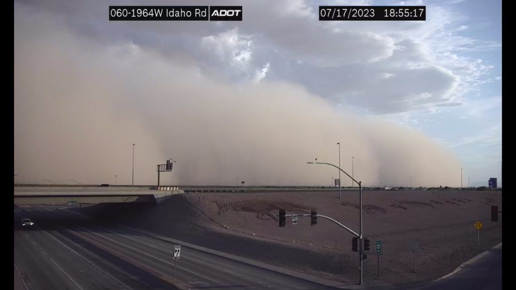 Dust storm