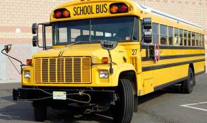 Chandler school bus hit in multiple-vehicle accident