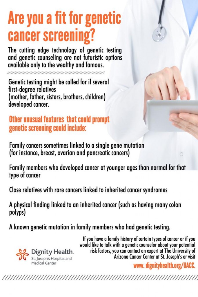 Dignity Health genetic testing