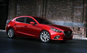 All-New 2014 Mazda3 Makes Global Debut.  (PRNewsFoto/Mazda North American Operations) THIS CONTENT IS PROVIDED BY PRNewsfoto and is for EDITORIAL USE ONLY**