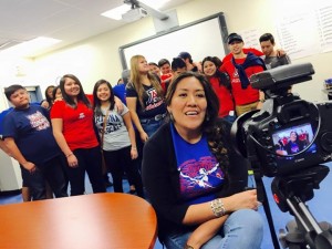Amanda Tachine, sitting in front (Facebook/Native SOAR)