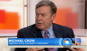 ASU President Michael Crow announces new academy on NBC's 'Today' Show