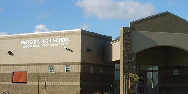 (Maricopa High School Photo)...