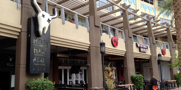 Businesses located in Glendale's Westgate Entertainment District. (Photo: Bob McClay)...