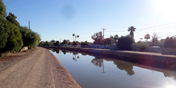 Before photos of the canal project. (Photo: grandcanalscape.com)...