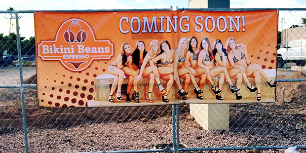 The site of the future Bikini Beans location near Scottsdale and McKellips roads in Tempe is shown....