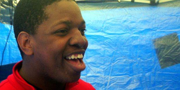 Jarvis Johnson has already set his tent up outside the Best Buy near 99th Avenue and McDowell Road ...