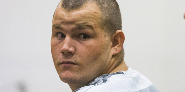 Accused freeway shooter Leslie Allen Merritt, Jr., appears in Maricopa County Superior Court for hi...