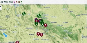 AZ Wine Map. (Screenshot)
