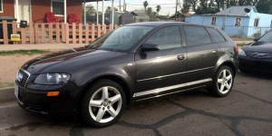 McLean's 2008 Audi (Photo: Phoenix Police)