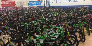 Wheels in motion: Nearly 700 Phoenix students receive free bicycles for holidays