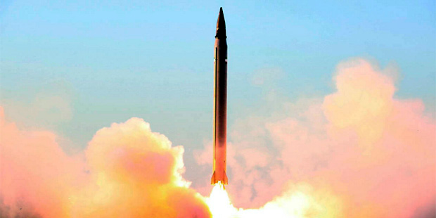 This file picture released by the official website of the Iranian Defense Ministry on Sunday, Oct. ...