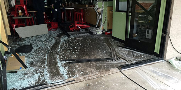 The scene of the accident is shown. (Twitter Photo/@TempePolice)...