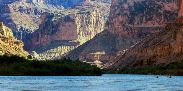 FILE - This Aug. 29, 2002 file photo, shows the Colorado River at the Grand Canyon National Park, i...