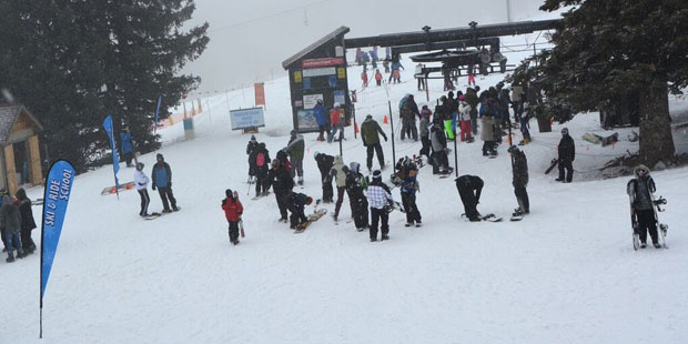 At Snowbowl on Jan. 4, 2016. (Snowbowl Photo)
