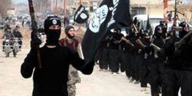 FILE - This undated file image posted on a militant website on Tuesday, Jan. 14, 2014 shows fighter...