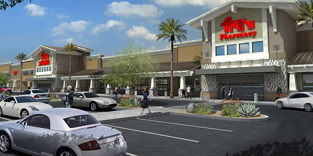 An artist's rendering of the Fry's Food Store near Signal Butte and Guadalupe roads. (Facebook Phot...