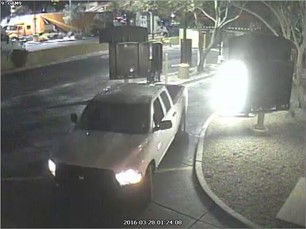 The suspect vehicle is shown. (Goodyear Police Department Photo)...