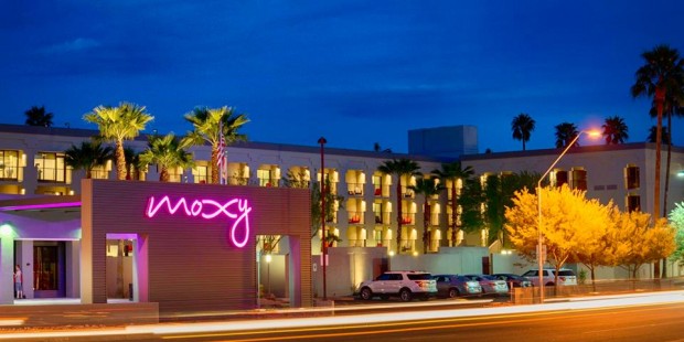 Moxy Tempe is located on the southeast corner of Rural road and Apache boulevard. (Facebook Photo)...