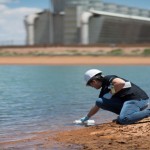 ASU-Research-Technician-Mary-Cuevas-testing-water-at-Coronado-Generating-Station
