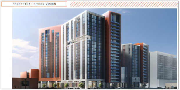 A rendering of what the senior living complex would look like. (Arizona State University Photo) Rel...