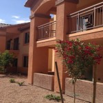 Parsons Village features 48 apartment units consisting of one, two and three bedroom units. Thirty-nine of the units are already occupied, serving homeless families, individuals and veterans. (KTAR Photo/Mike Sackley)