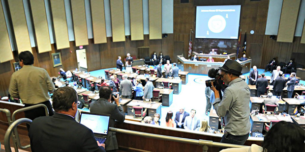 Arizona Republic photographer Nick Oza and Associated Press journalist Bob Christie report from the...