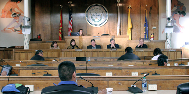 (AP Photo/ Navajo Nation Office of the President and Vice President, Rick Abasta)...