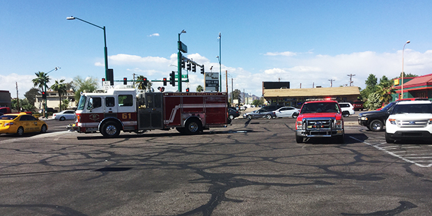 Crews are on the scene near the Muslim Community Mosque, where more than 15 people were attacked by...