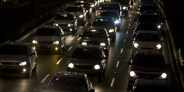An I-10 closure. The freeway is ranked the most dangerous in the U.S. (AP Photo/Rebecca Blackwell)...