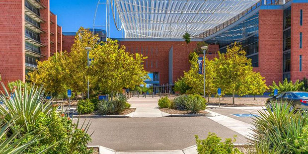 Keating Bioresearch building at the University of Arizona. (Screenshot)