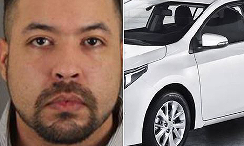 Kenneth Ray Bastidos; type of car he was last seen driving. (Flagstaff Police Photo)...