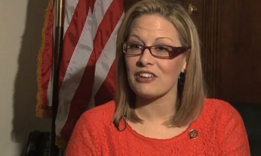Arizona Congresswoman Kyrsten Sinema called for Veterans Affairs Secretary Bob McDonald to apologiz...
