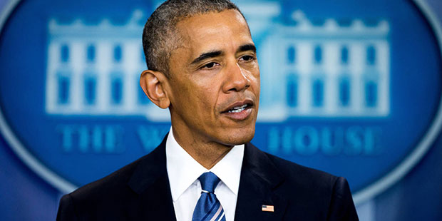 President Barack Obama speaks in the White House briefing room in Washington, Thursday, June 23, 20...