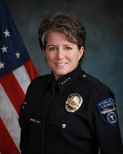 Tempe Police Chief Sylvia Moir is nearing five months on the job (Tempe Police)