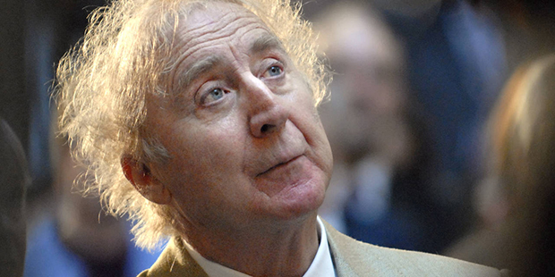 FILE - In this April 9, 2008 file photo, actor Gene Wilder listens as he is introduced to receive t...