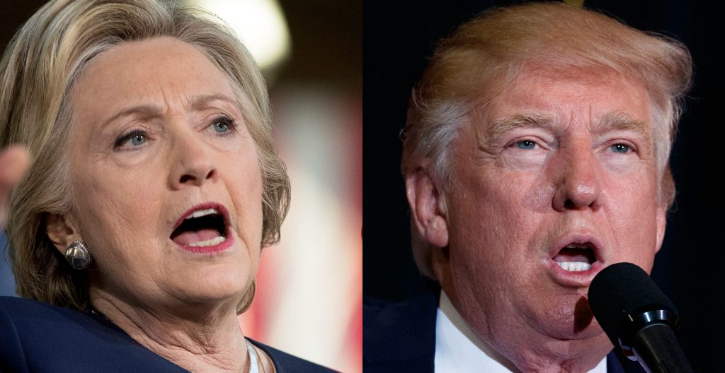 Hillary Clinton holds leads in latest polls over Donald Trump