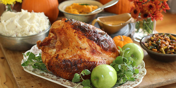 This Sept. 28, 2015, photo shows Italian-style roast turkey breast in Concord, N.H. If you're not f...