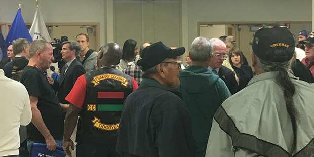 VA town hall (Sharon Mittelman/KTAR News)...