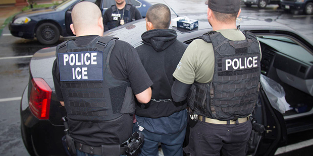 In this Tuesday, Feb. 7, 2017, photo released by U.S. Immigration and Customs Enforcement shows for...