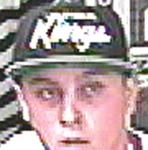 A suspect in the beer run robbery is shown. (Silent Witness)...