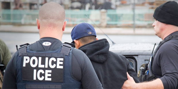 In this Tuesday, Feb. 7, 2017, photo released by U.S. Immigration and Customs Enforcement shows for...