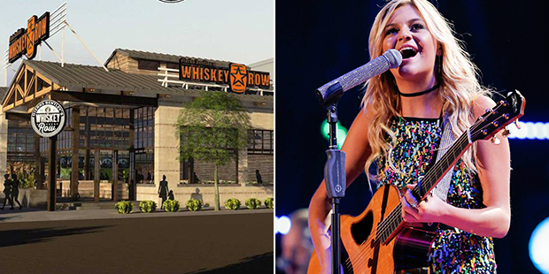 Grammy award winner Kelsea Ballerini will play at the opening of the Dierks Bentley's Whiskey Row. ...