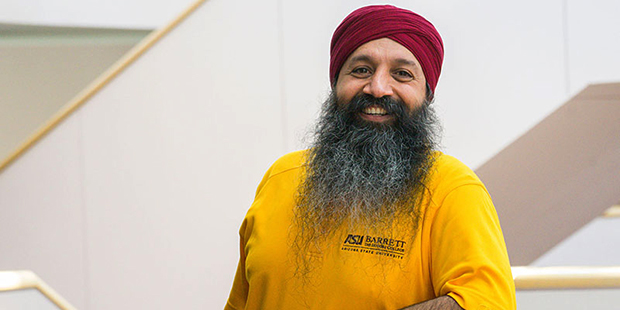 Holly Singh, senior director of the International Students and Scholars Center, says ASU is allayin...