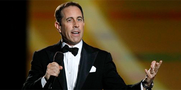 Jerry Seinfeld performs during a star-studded double-taping of "Surprise Oprah! A Farewell Spectacu...