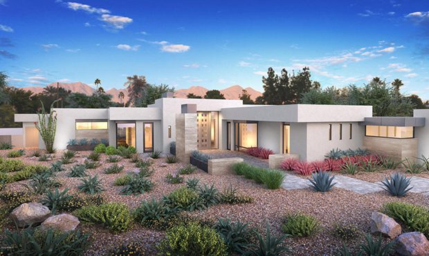 Phoenix Suns guard Devin Booker bought this Paradise Valley, Arizona, house for over $3 million. (P...