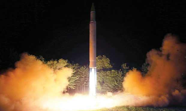(Korean Central News Agency/Korea News Service via AP, File)...