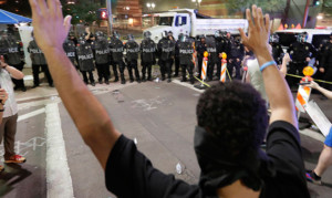 Opinions split after Trump protest in downtown Phoenix