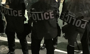 Phoenix police chief gives officers A+ for conduct during Trump rally protest