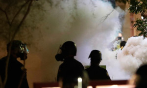 This is what happened during Phoenix protest after Trump rally